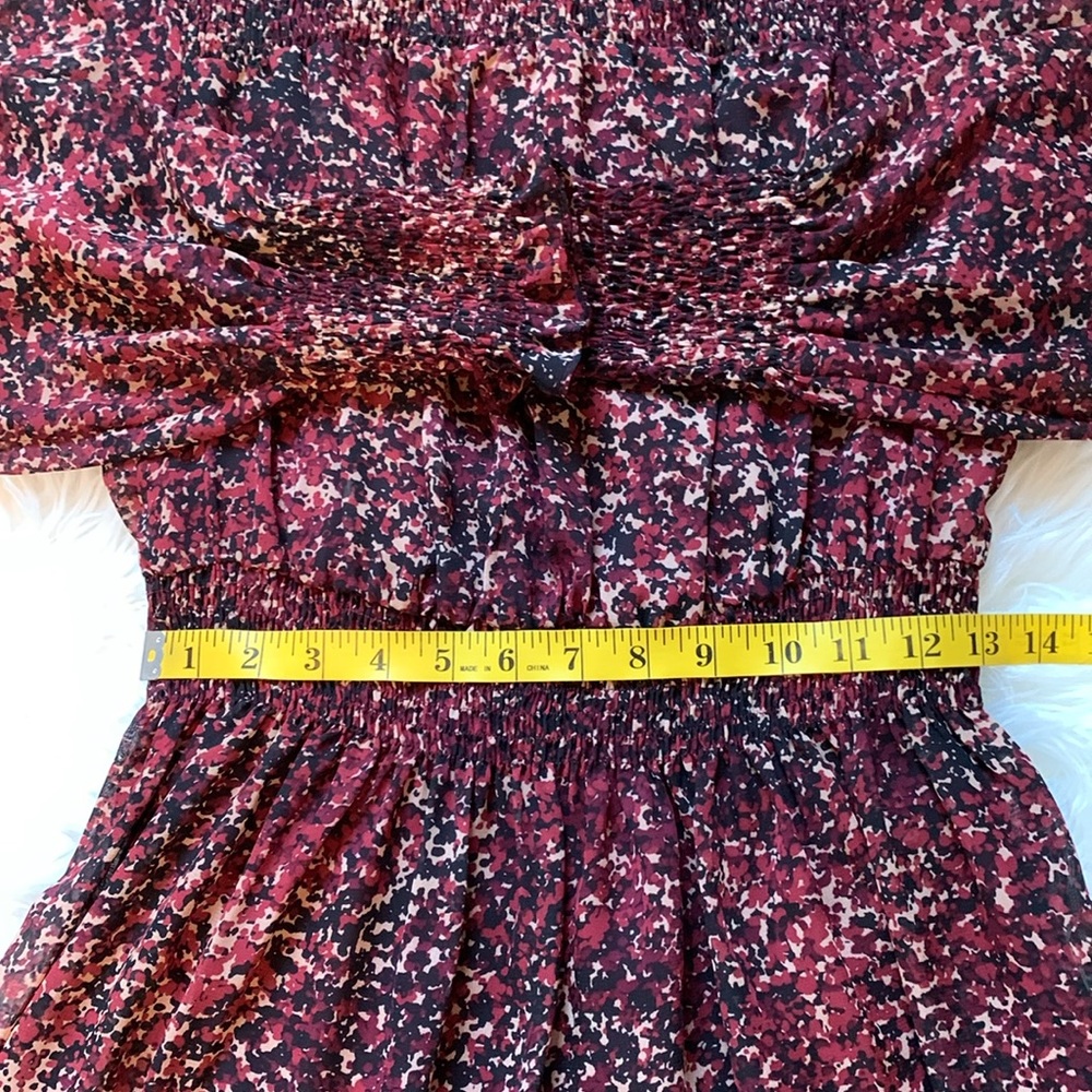 Just Taylor Long Sleeve Boho Dress Size 6 - Picture 11 of 16